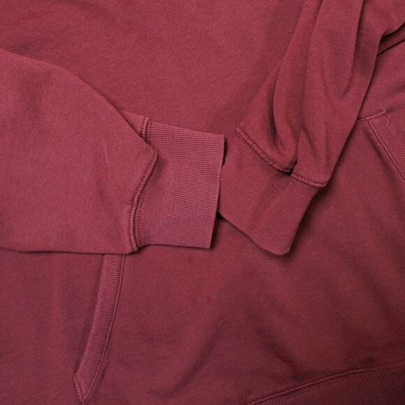 Vans Classic Burgundy Black Pullover Hoodie Sweatshirt Mens Size XL - Picture 10 of 11